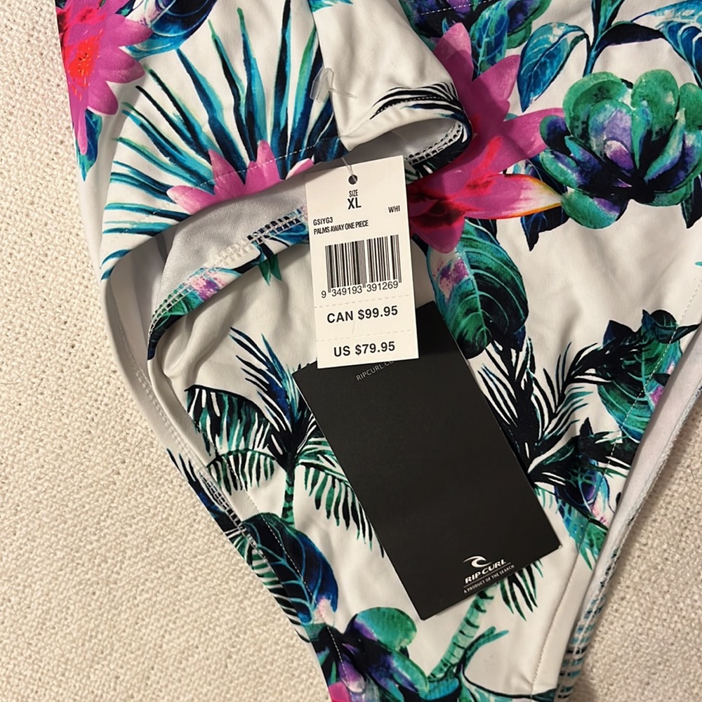 Rip curl palms away one piece bikini NWT - Picture 8 of 11